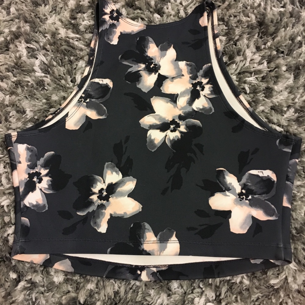 Hollister Floral crop top